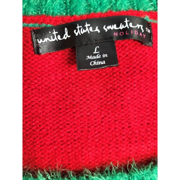 Penguin Christmas Sweater Tunic by United States Sweaters - Picture 8 of 12